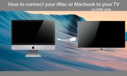 Как подключить iMac к телевизору через HDMI правильно?