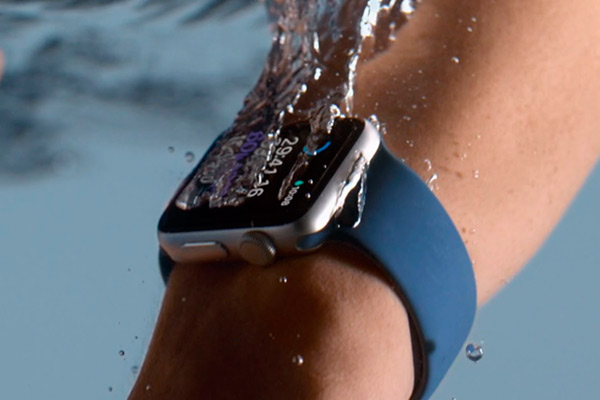 Apple Watch Series 3 водонепроницаемый тест что показывает