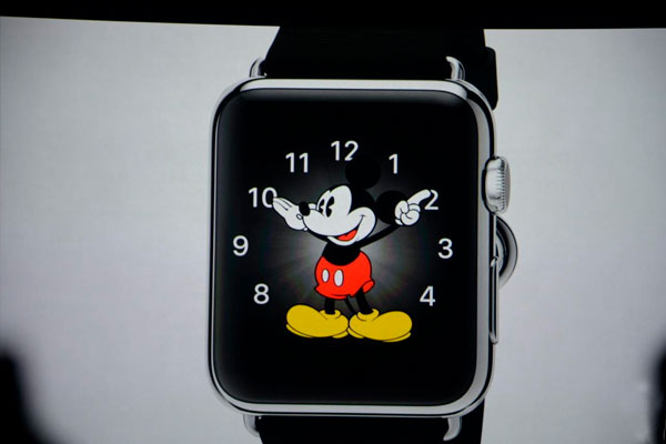 Не говорит Микки Маус на Apple Watch