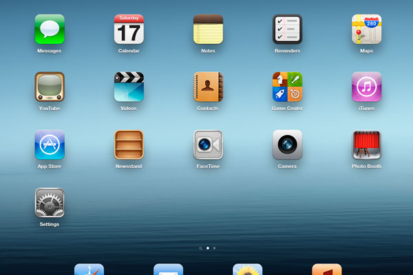 Скриншот на iPad
