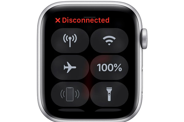 Сбой подключения к Apple Watch